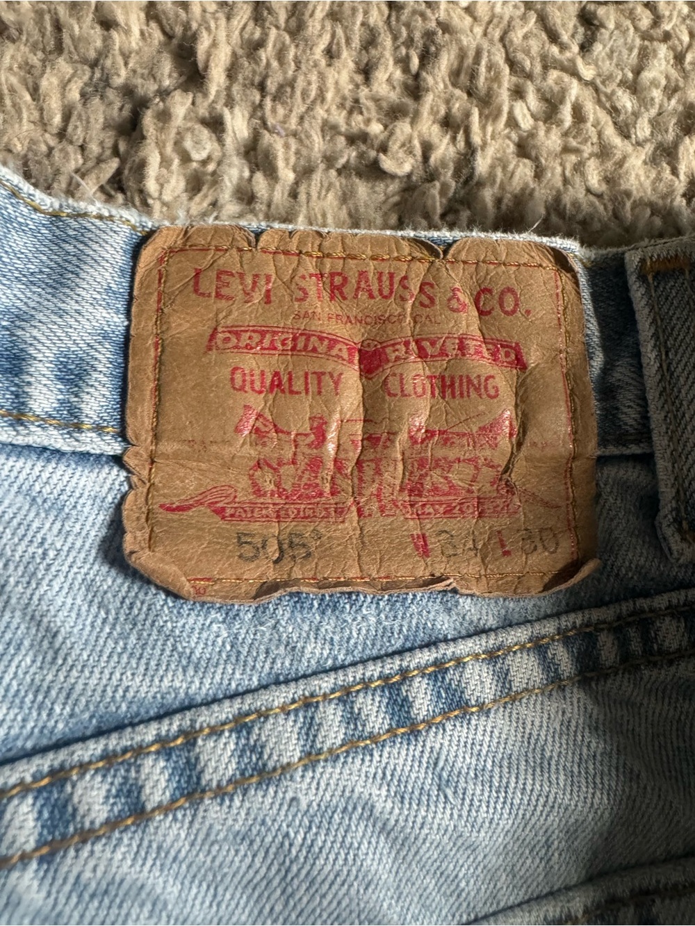 Levi's Light Blue Bootcut Jeans Trio - Picture 3 of 9